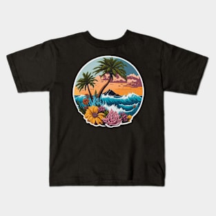 Palm tree Kids T-Shirt